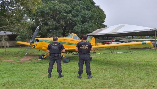 Fazendeiro que utilizou aeronave para jogar “veneno” em plantações próximo à Reserva Chico Mendes é alvo da PF